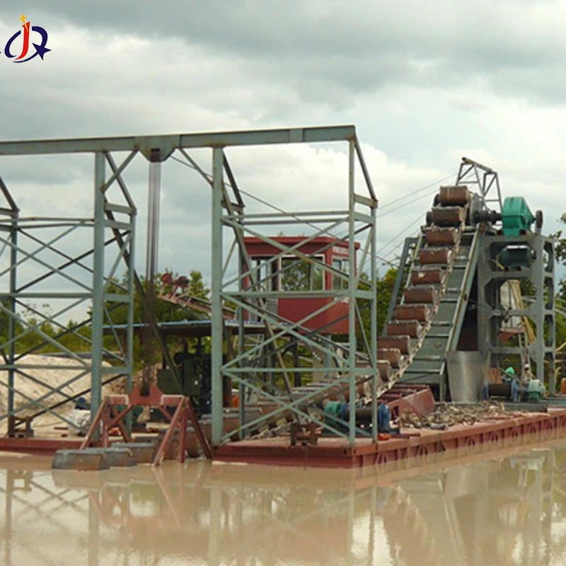Chain Bucket Gold Dredger