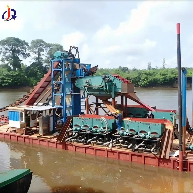 Portable Alluvial Gold Dredger ya River Mining